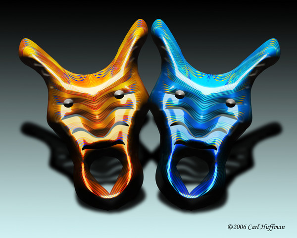 Two Face Masks