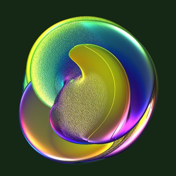 Curled Rainbow