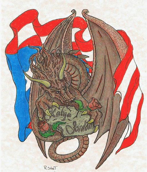 Dragon Tattoo (finished design)