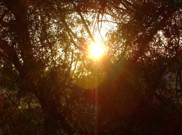 And the sun goes down