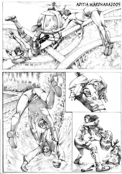 X force Comic Page 3