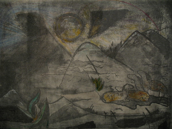 Franz Marc Sketch #32 : REFUGE