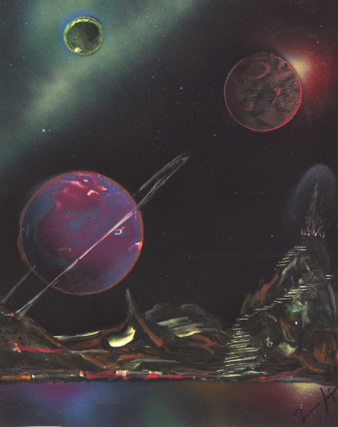 outter sci-fi space
