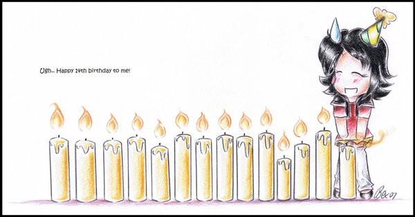 14 candles for me to blow..