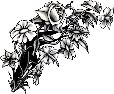 Flower tattoo