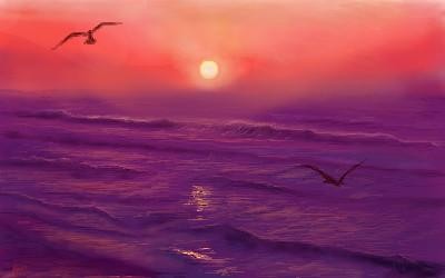 Sunrise at Ocean City, NJ