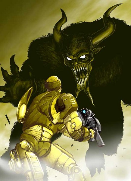 soldier v monster