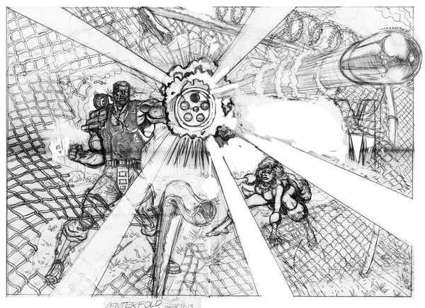 Prophets of Doom Spread centerfold pg 12,13