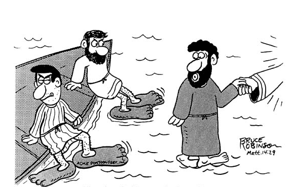 The other disciples were jealous of Peter