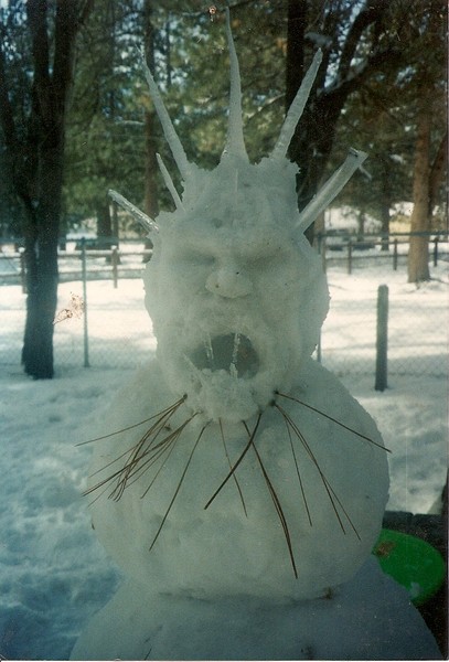 abdominal snowman