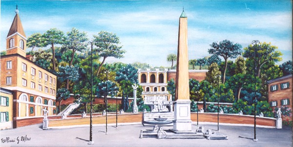 ROMA-Piazza del Popolo 27-2001