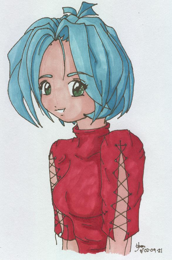 Blue Hair
