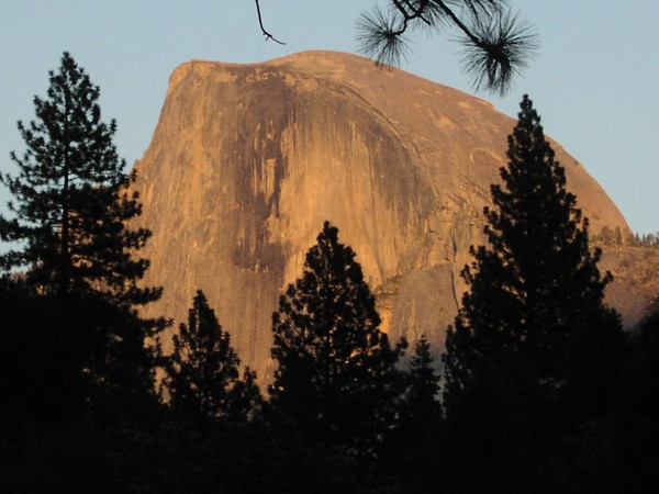 Alpine Glow on Half Dome
