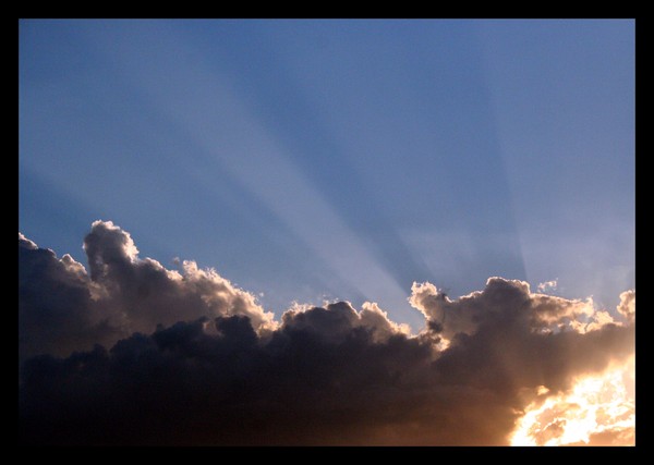 Let the sunshine.... up?