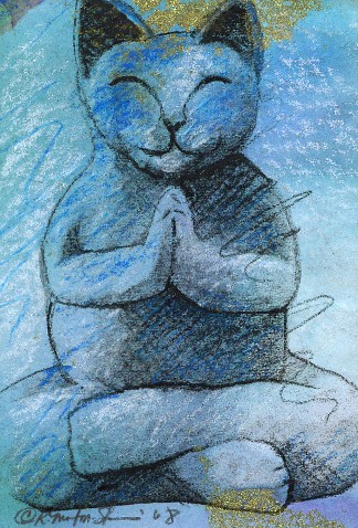 Buddha Cat #42