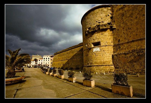 Alghero before the rain