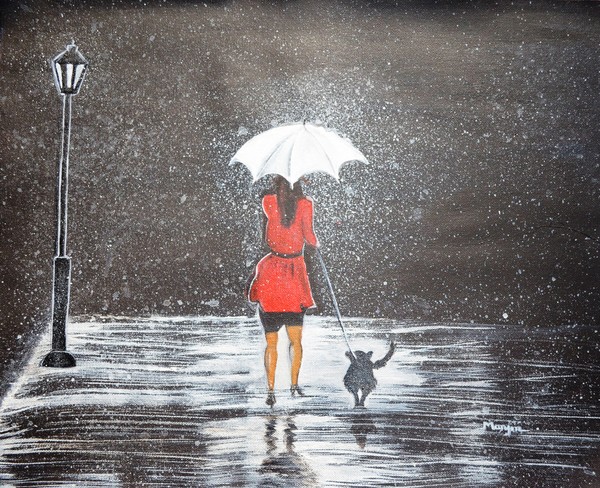 Stroll in the rain