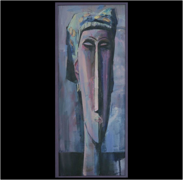 elongated head