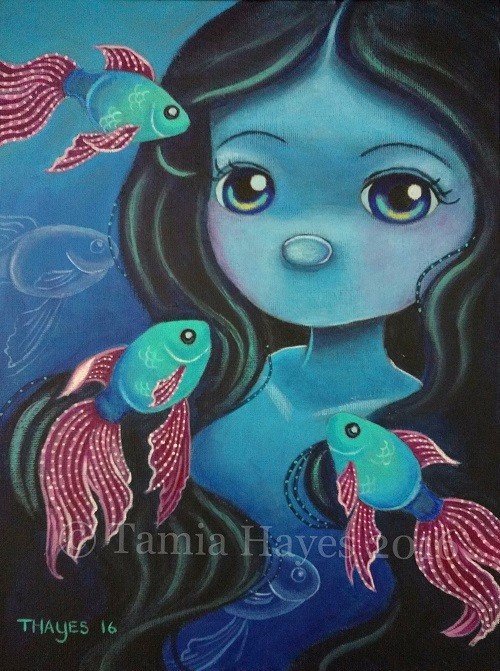 School of Rainbow Fish