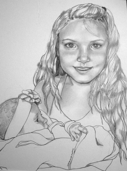 girl and baby