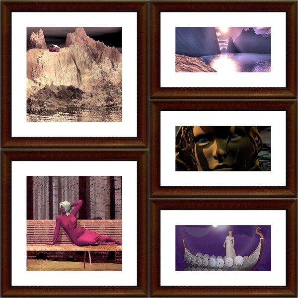 collage in 3D