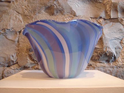 Cane Bowl Light Blue (Small)