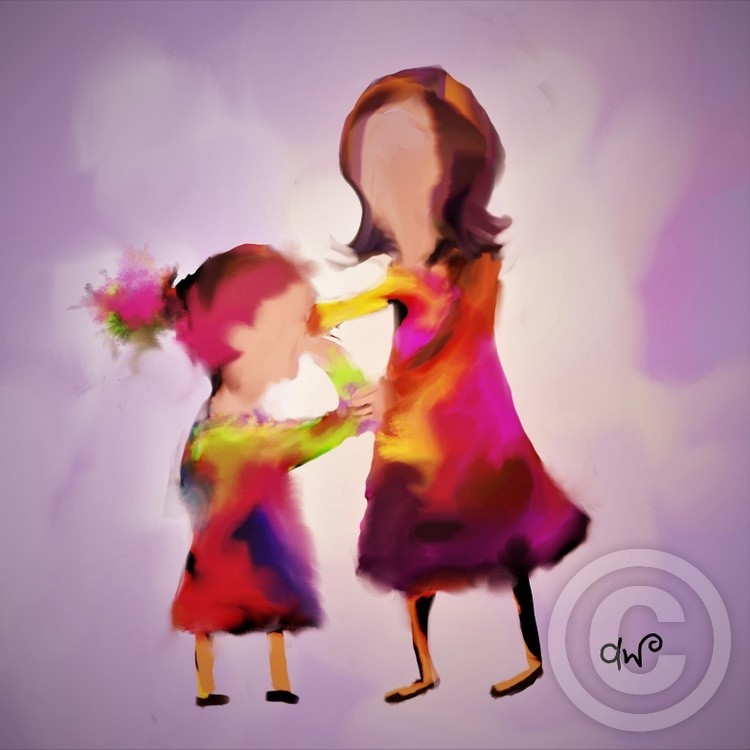 child and adult
