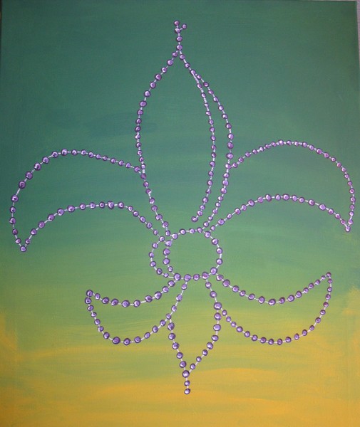 Mardi Gras Fleur De Lis