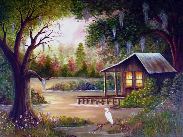 Evening at the Camp