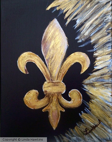Saint's Fleur De Lis