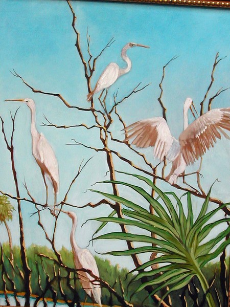 BIRDS OF A FEATHER AT ROOST