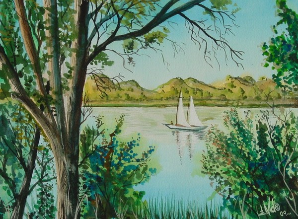 Lake Del Valle spring