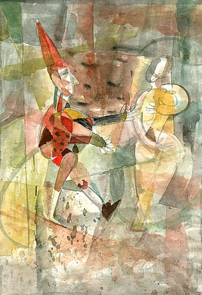 Clown falling in Love. 1997