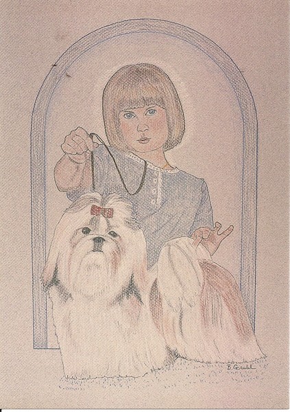 Girl With Dog
