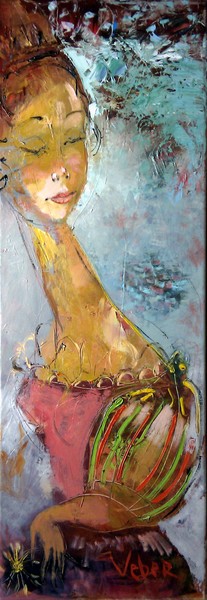 14053, Italian Evening, 100-35 cm, oil on canvas, 2004