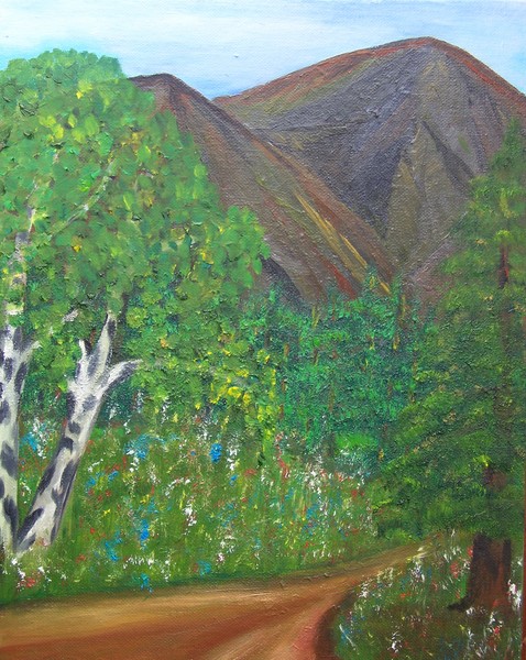 Road to the mountains