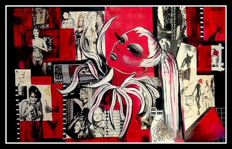 Collage of Monroe and Bardot