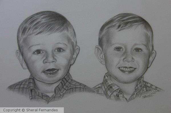 The York Twins - Commissioned drawing