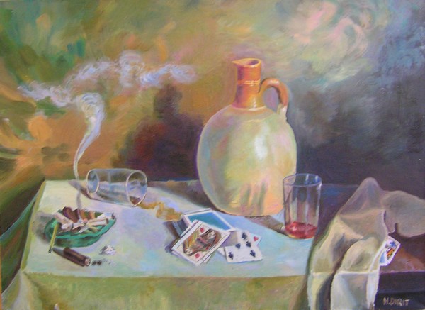 Copy a painting (Artyr Tiridyan) 