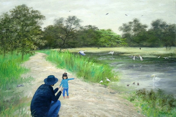 INGA AT BHARATPUR BIRD SANCTUARY