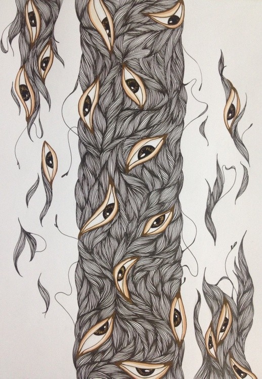Hair n' Eyes Series_Untitled 1