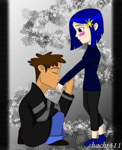 A Kiss on her Hand