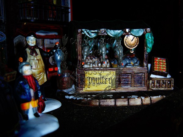 Department 56 Christmas Village Digital Art