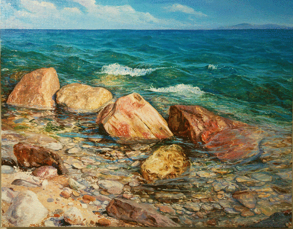 sea from Albanian Riviera