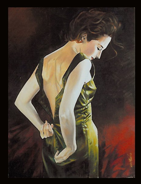 The gown.