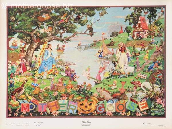 Mother Goose Lithograph