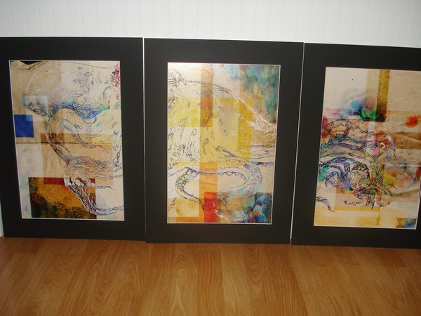 Octopus Triptych