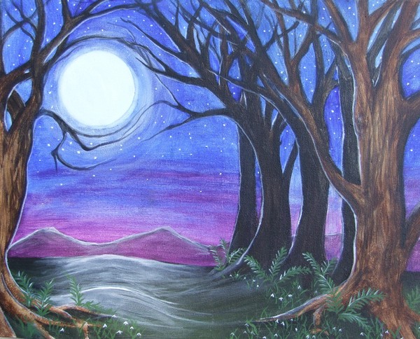 Moon beam