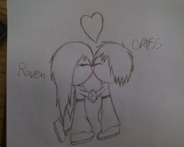 chibi cross/raven