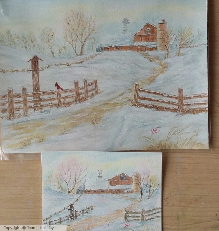 WATERCOLOR CARD